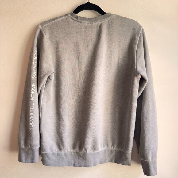 Walt Disney World 50th Anniversary Kids Youth Sweatshirt Gray Size Large L - Picture 2 of 5